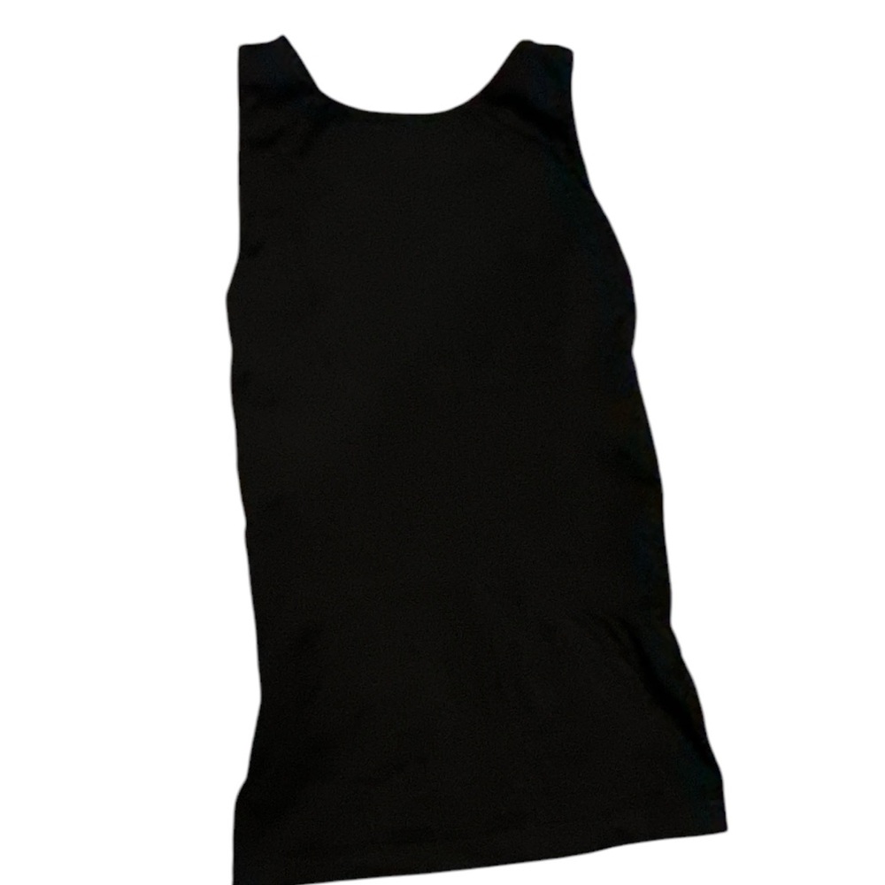SKINNYGIRL SMOOTHERS SHAPERS BLACK MINIMALIST TANK TOP M - Picture 3 of 9